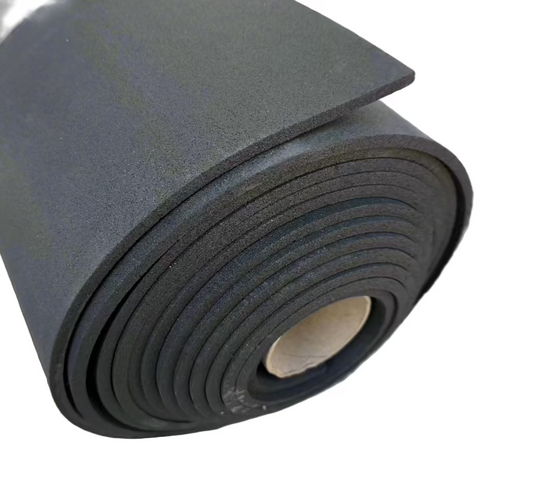 Black VersaTREAD Rubber Roll 5' x 25' x 8mm - Canadian Made - IN STOCK - SummitRubber