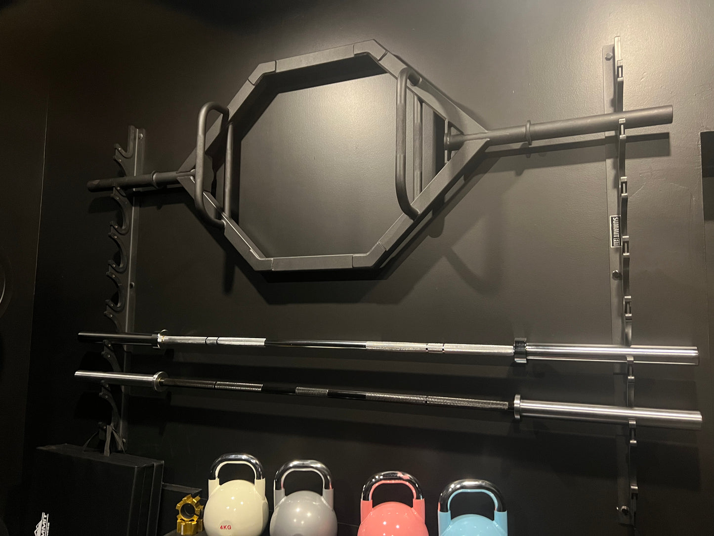 Wall-Mounted Bar Rack