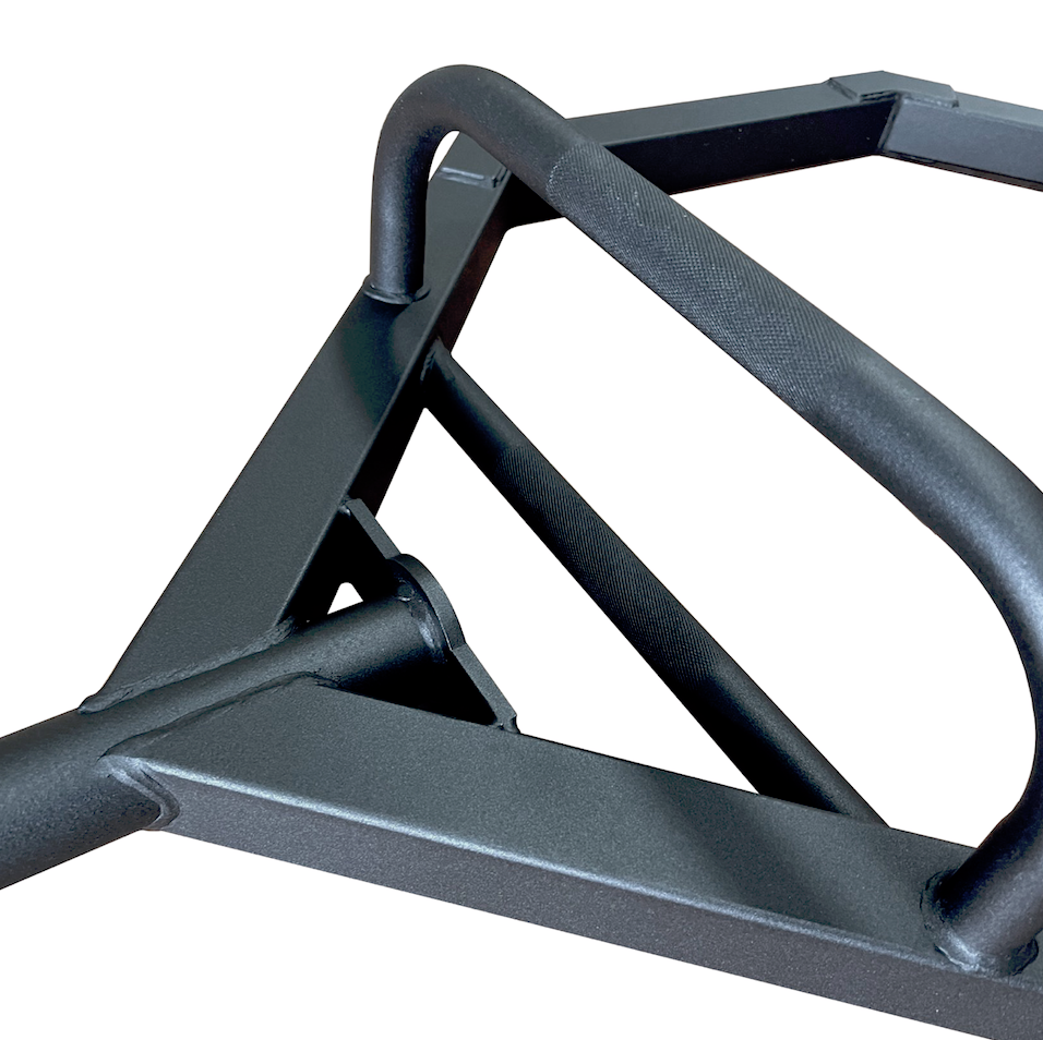 Black Hex Squat Bar (7') - SummitRubber