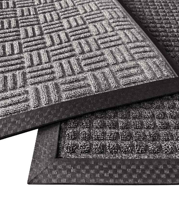 24" x 36" WaterHog Entrance Mat - Charcoal Grey - SummitRubber