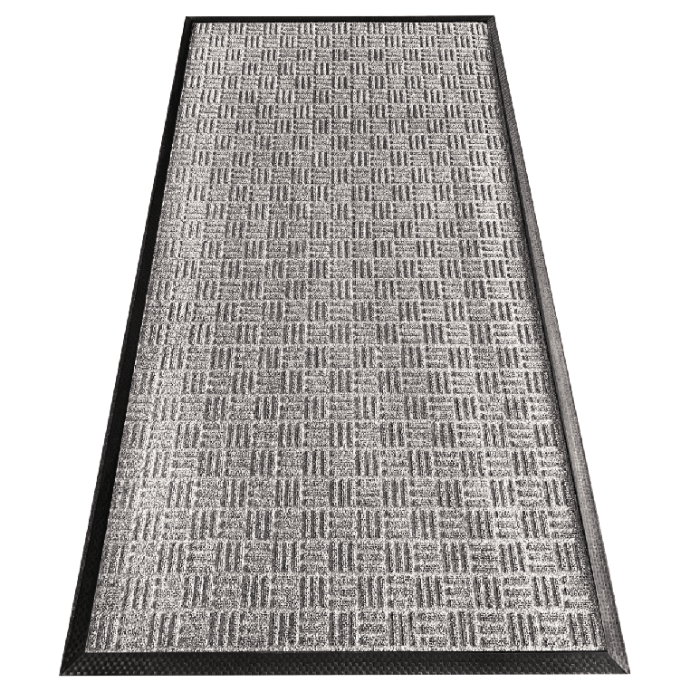 36" x 60" WaterHog Entrance Mat - Light Grey - SummitRubber