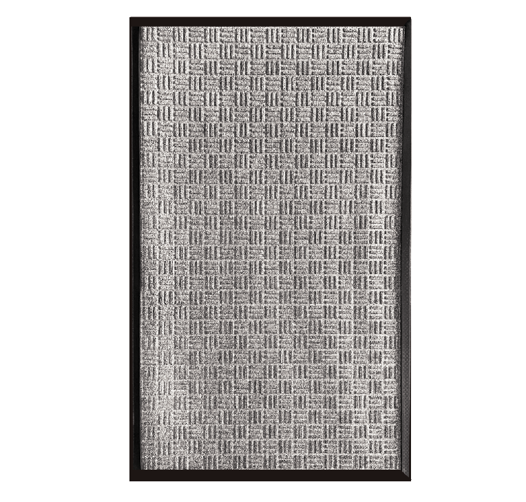 36" x 60" WaterHog Entrance Mat - Light Grey - SummitRubber