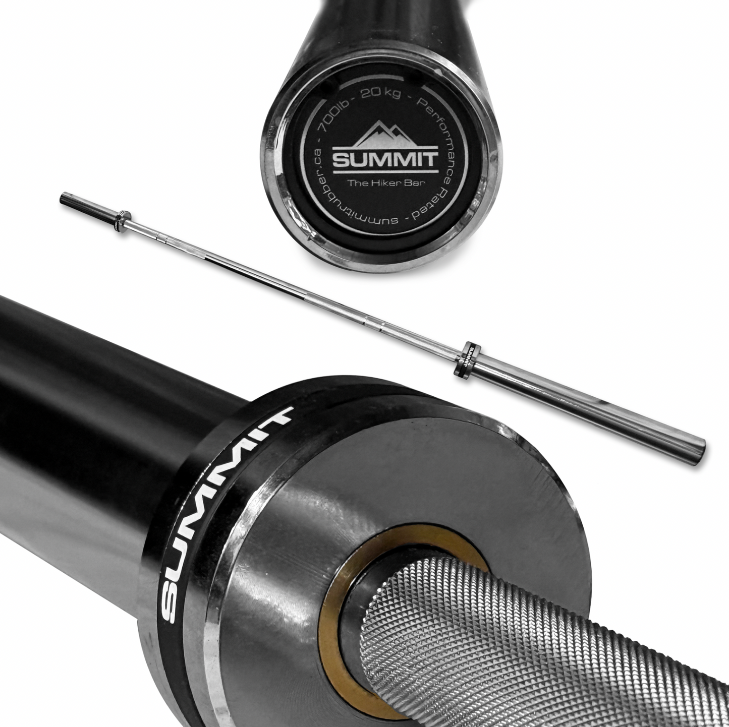 'Hiker' Olympic Barbell - 700 lb Capacity - SummitRubber