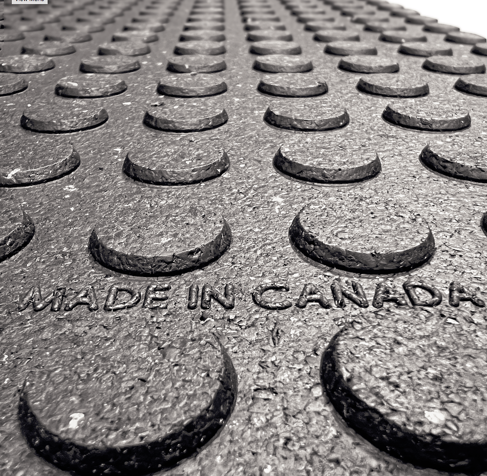 Rubber Walkway Mats- 2' x 6' x 3/4" - SummitRubber