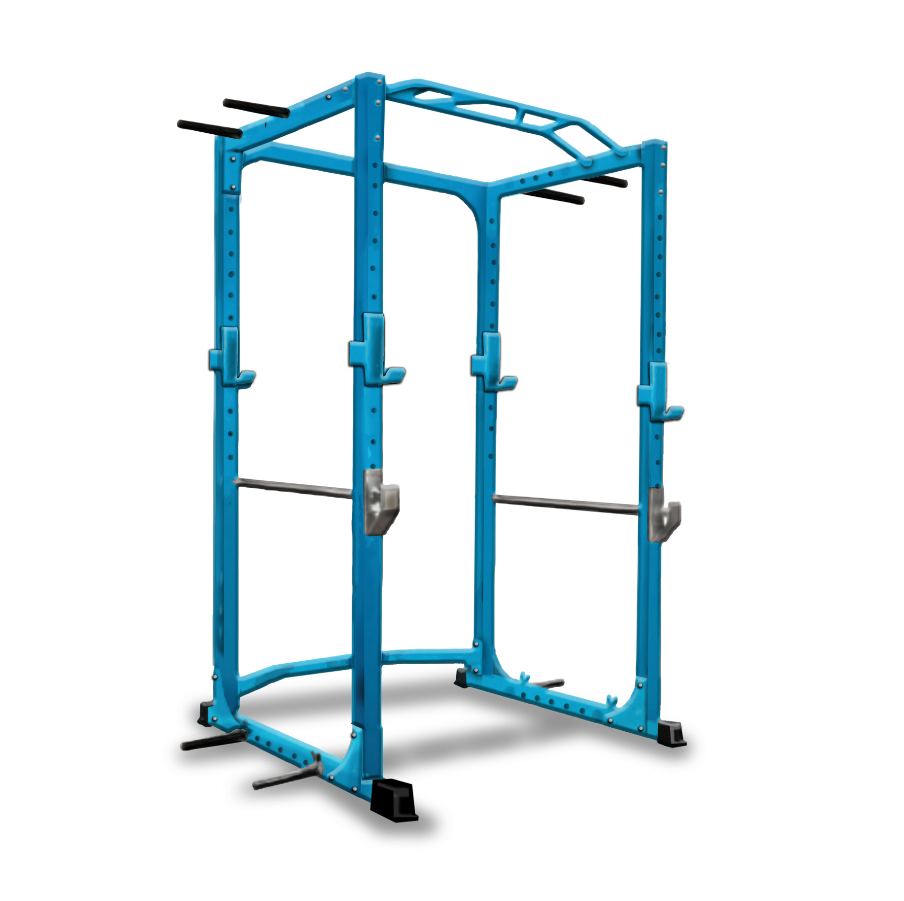 Squat Rack Cage - Powdercoated - 7' x 4' x 5'3