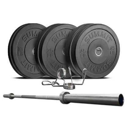 BASE Package: Echo (160 lbs plus bar) - SummitRubber