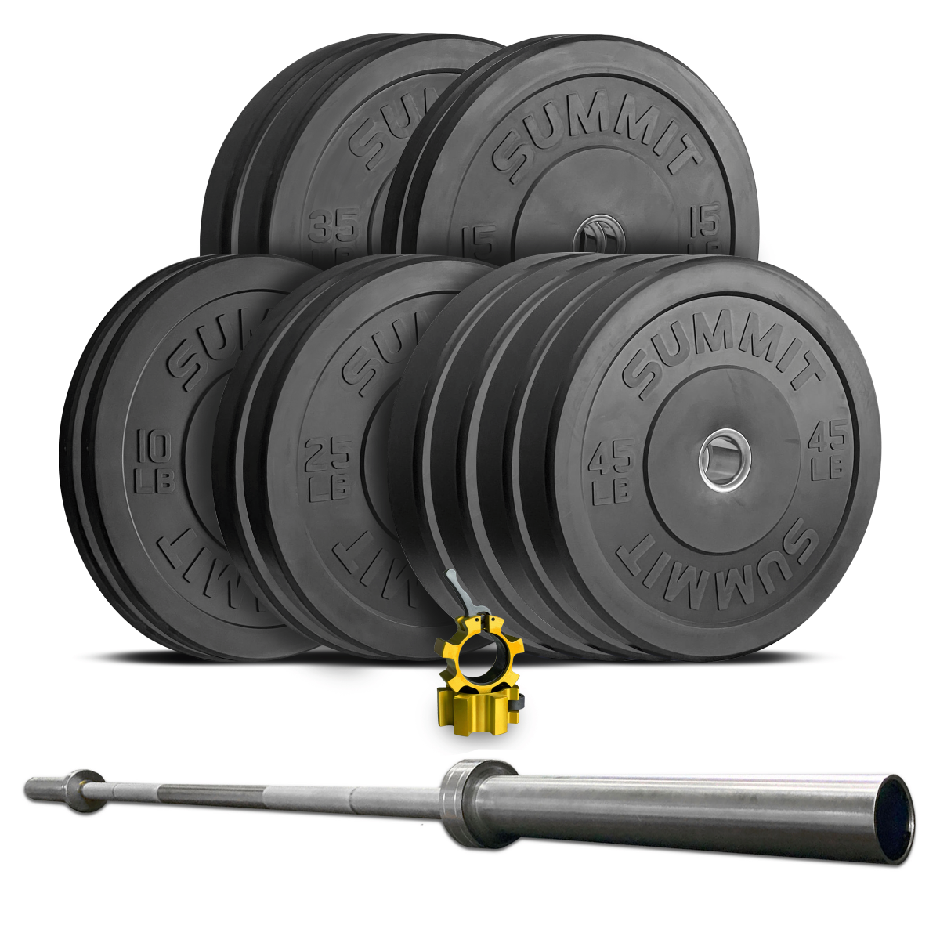 PEAK Package: Echo (350 lbs plus bar) - SummitRubber