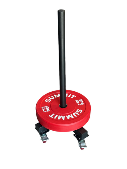 Plate Dolly - Wheeled Bumper Plate Storage