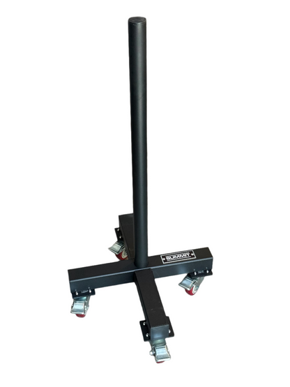 Plate Dolly - Wheeled Bumper Plate Storage