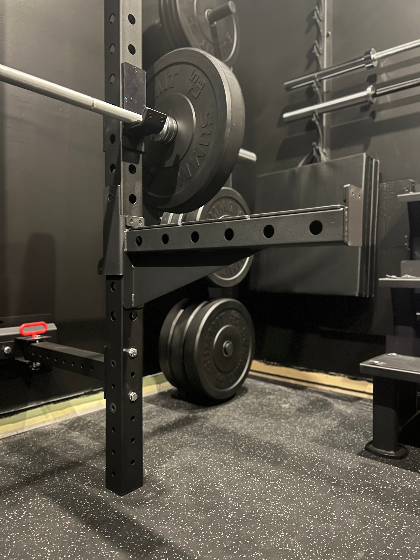 Safety Arms for Wall Mount Rack (3"x 3" Posts) - SummitRubber