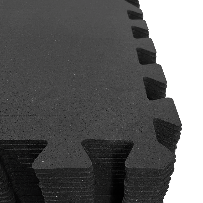 Elite Ultra Gym Flooring - Black - SummitRubber