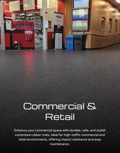 VersaRUBBER 4' x 6' Vulcanized Rubber Sheet (10mm or 12mm) - Canadian Made - SummitRubber