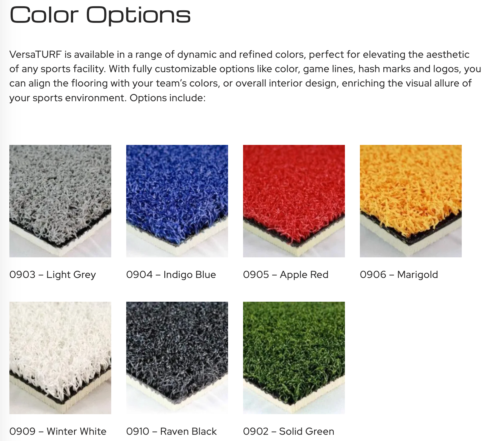 VersaTURF - 15' x Custom Width Roll - Canadian Made - SummitRubber