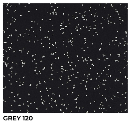 NWR Stamina Gym Flooring - 4' x 6' x 10mm - Grey Fleck - SummitRubber