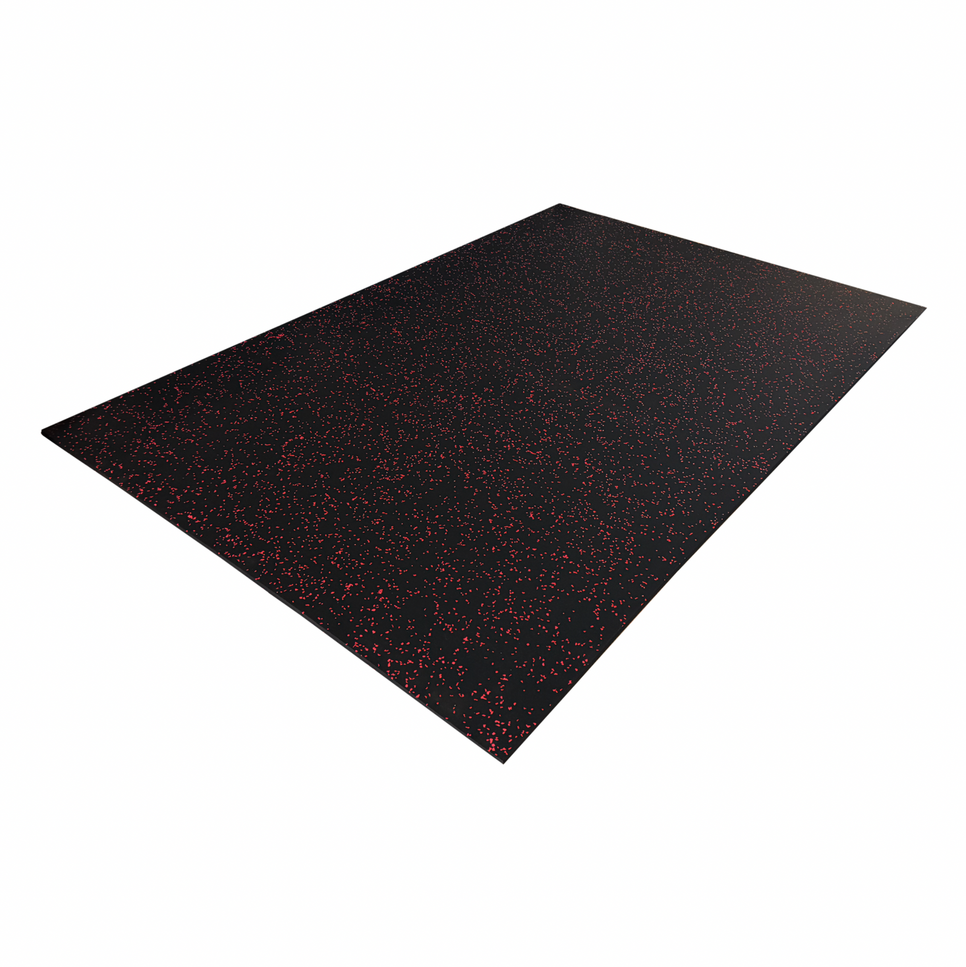 NWR Stamina Gym Flooring - 4' x 6' x 10mm - Red Fleck - SummitRubber
