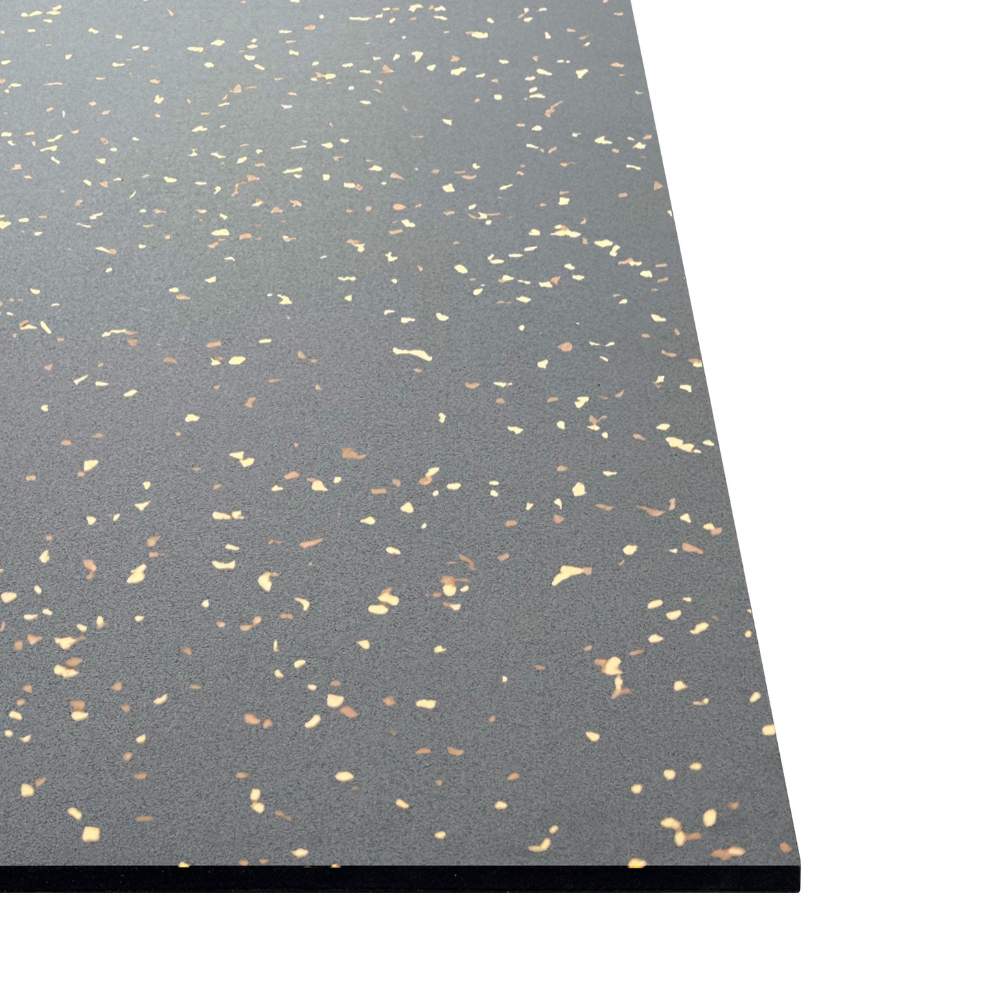 NWR Stamina Gym Flooring - 4' x 6' x 10mm - Earth Tone (Beige/Brown Fleck) - SummitRubber