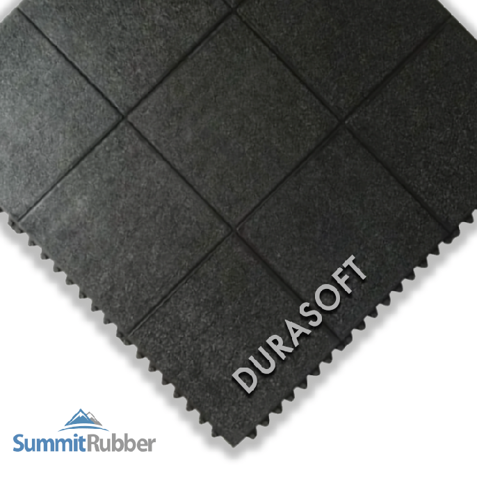 Durasoft Tile Gym Flooring - SummitRubber